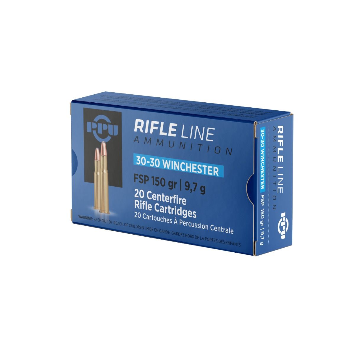 30 30 fsp 150gr ppu prvi partizan rifle ammunition pack 100