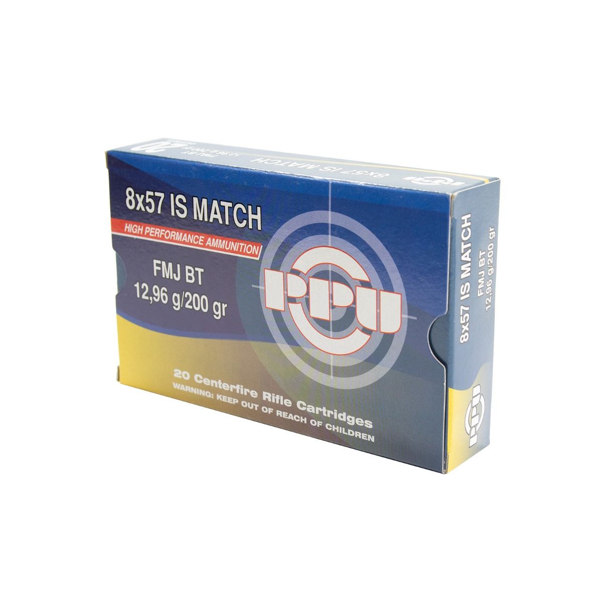 8x57 is fmj bt 200gr ppu prvi partizan rifle ammunition pack 100