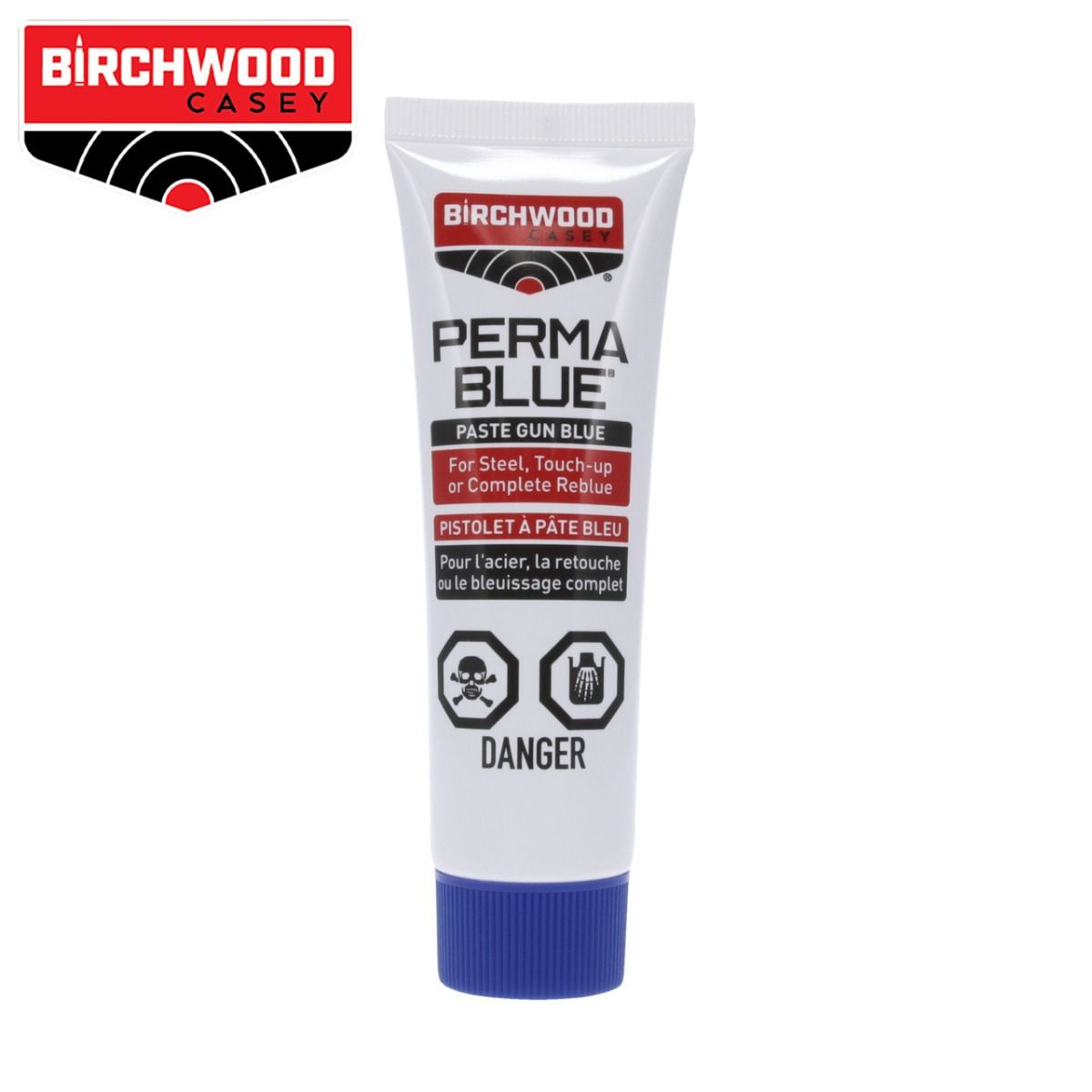 perma blue gun blue paste 2 oz birchwood casey