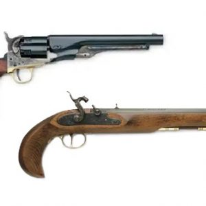 The Instinctive Shooters Gun Room Muzzle Loading Pistols an Revolvers