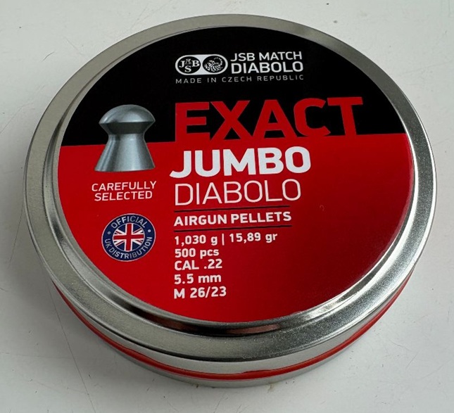 jsb exact diablo .22 5.52 pack 500